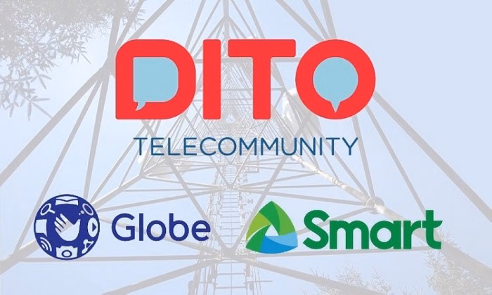 The Big Three Smart Globe and DITO