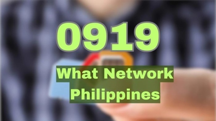 what network is 0919