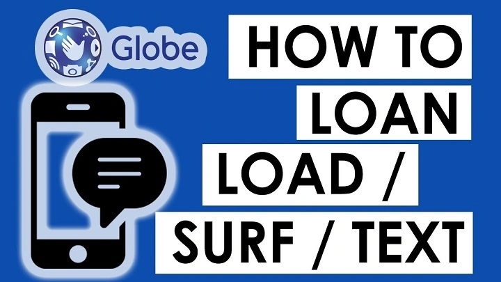 how to loan load in globe via