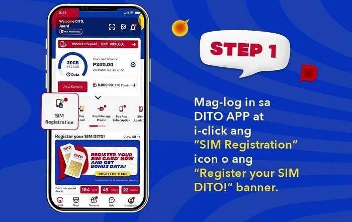 How to Register DITO Magic Style Promos 1