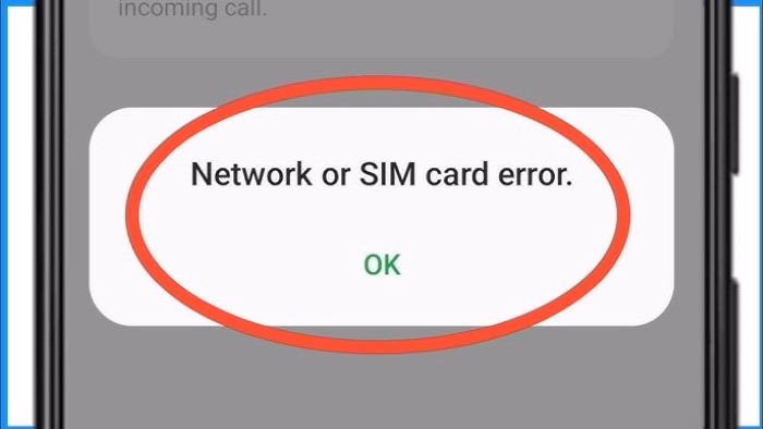 Common SIM Card Error Messages