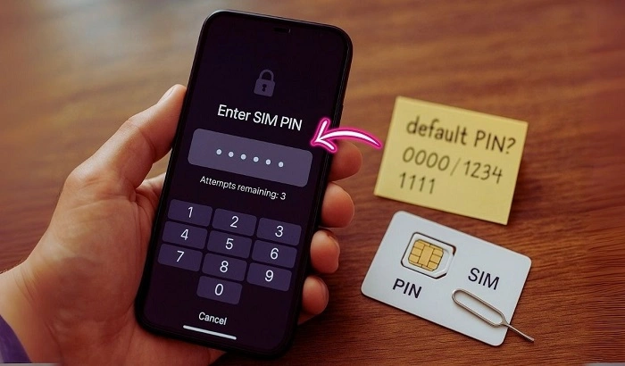 SIM PIN vs SIM Number 1