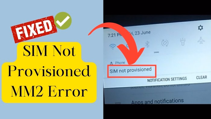 What Does SIM 2 Not Provisioned Mean