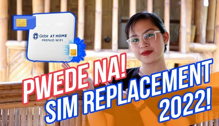 globe prepaid sim replacement same number