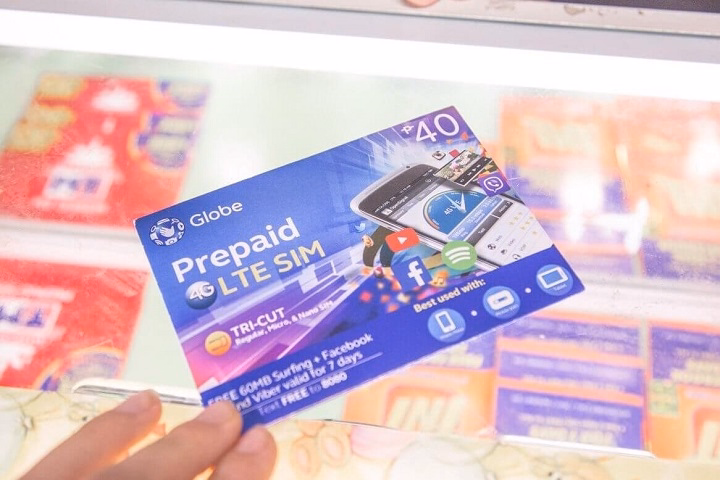 prepaid sim card