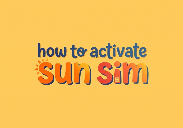 how to activate sun sim