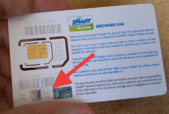 smart puk code